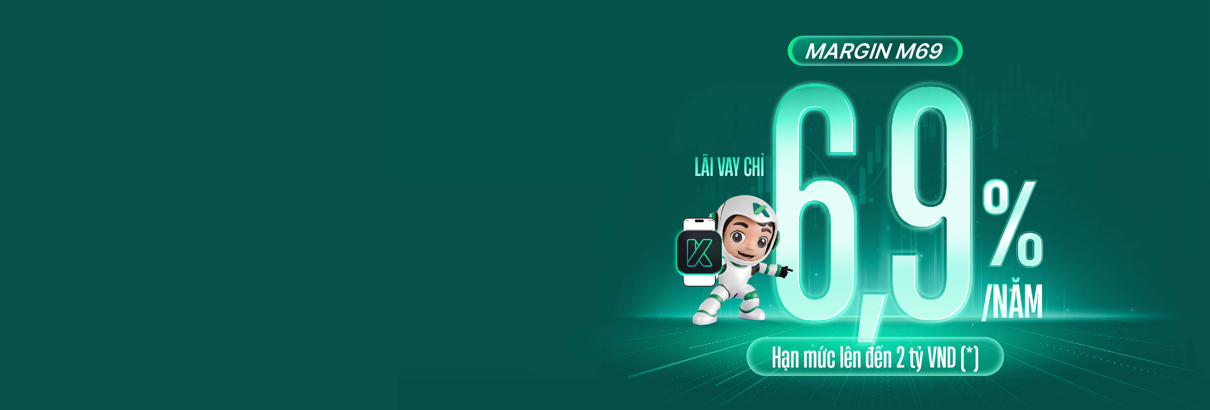 Mở tài khoản mới - Margin siêu hời