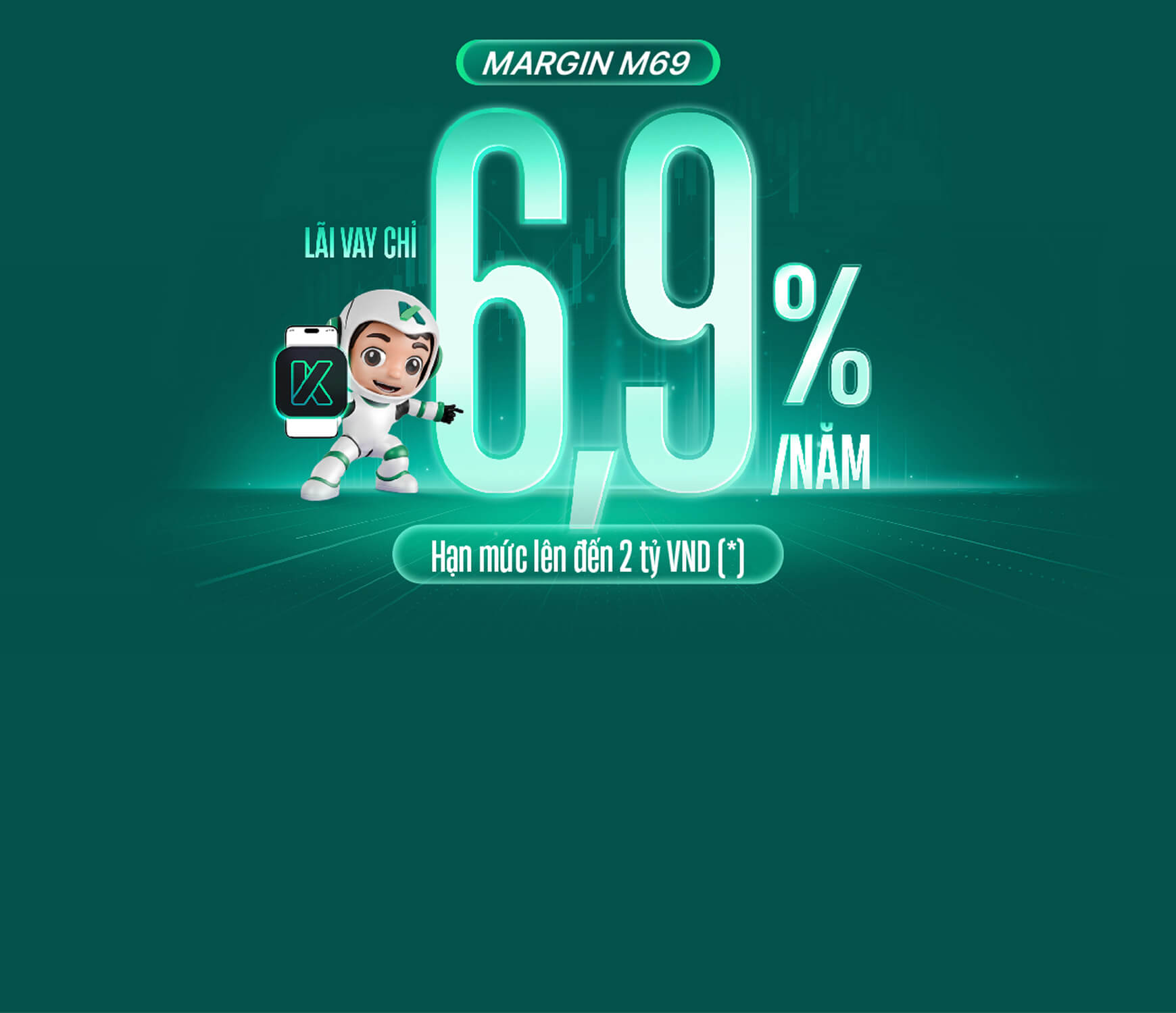 Mở tài khoản mới - Margin siêu hời