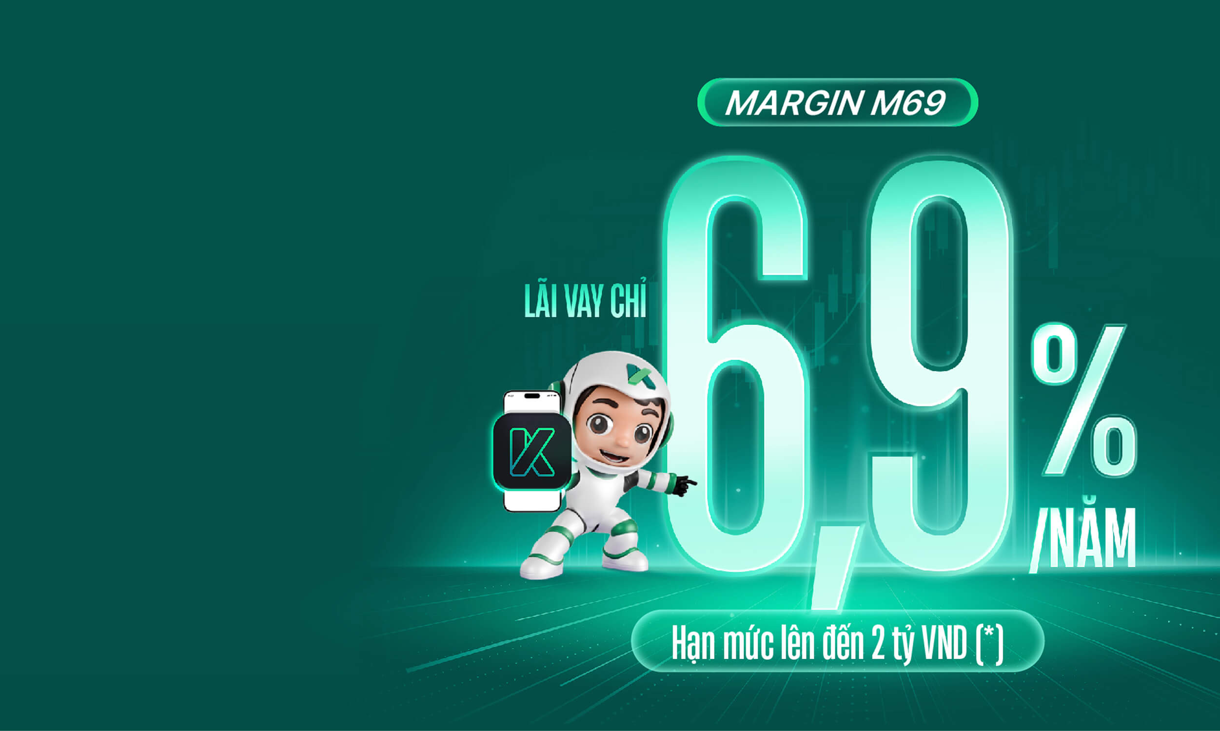 Mở tài khoản mới - Margin siêu hời