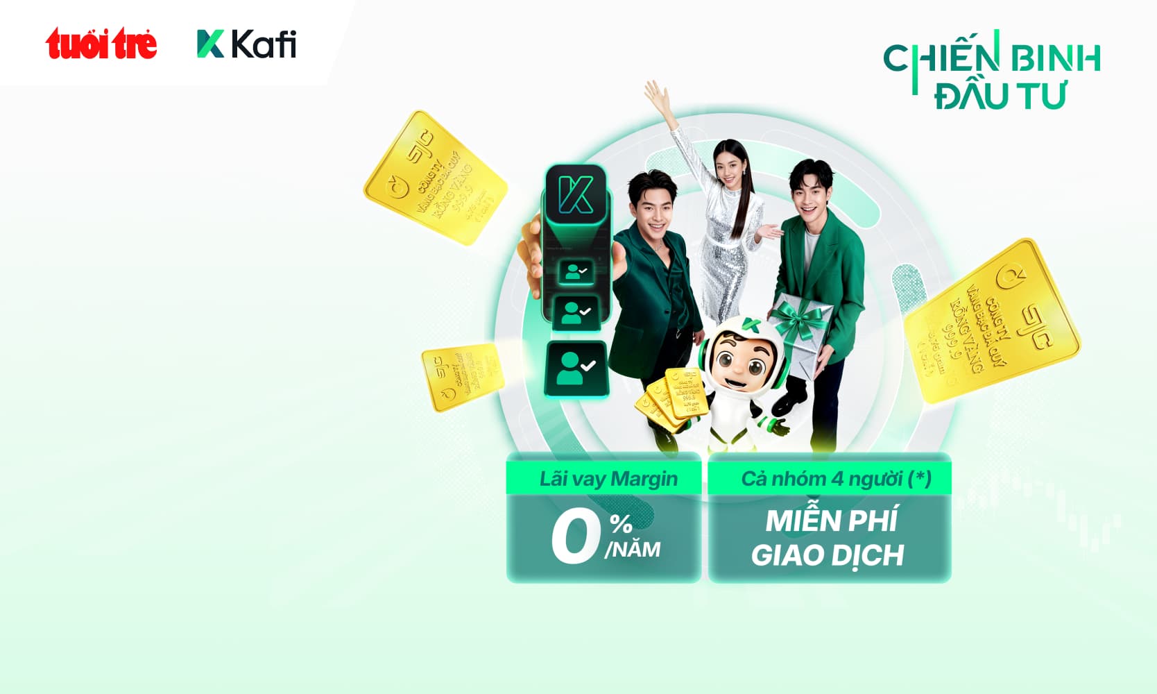 Cùng bạn lên sàn - Nhận ưu đãi vàng